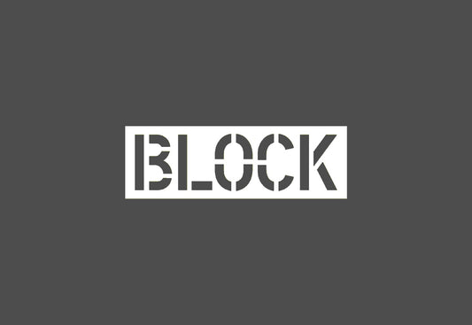 Block Stencil