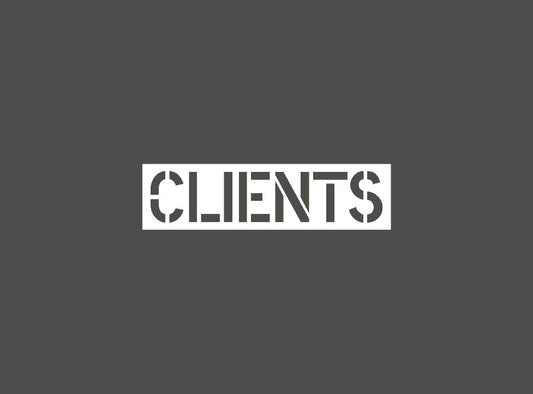 Clients Stencil/Pochoir