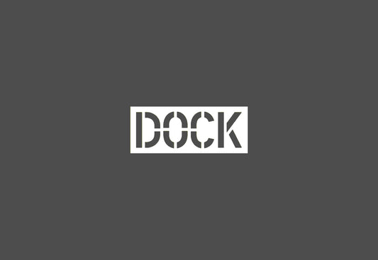 Dock Stencil