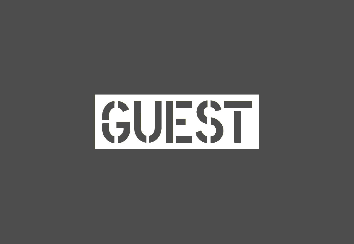 Guest Stencil