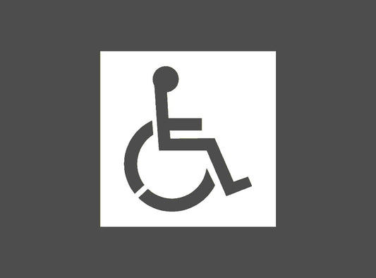 Handicap Stencil