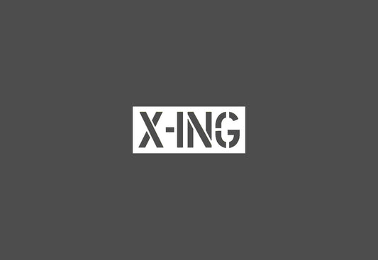 X-ing Stencil