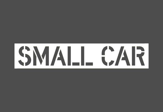 Small Car Stencil