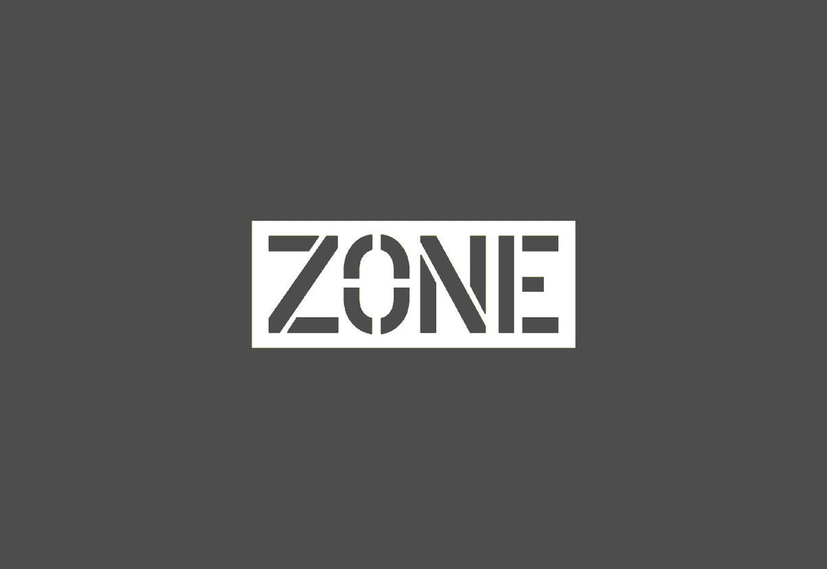 Zone Stencil – Canada Stencil and Sign